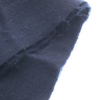 Gucci GG Pattern Cashmere Muffler Navy Scarf — view 6