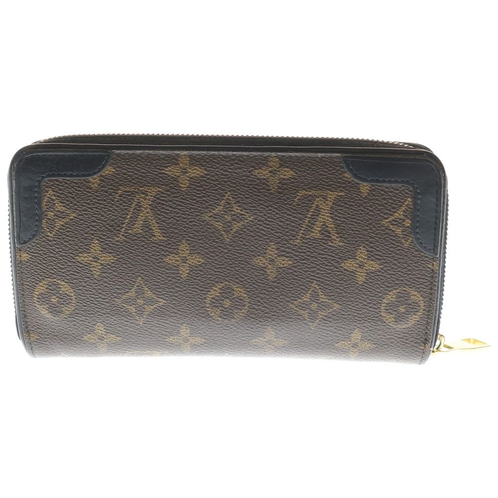 Louis Vuitton Monogram Retiro Round Zipper Long Wallet — view 2
