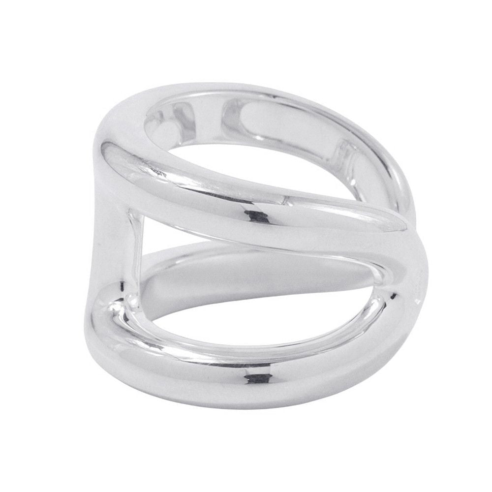 Hermes Ring Osmose GM Silver 53 — view 2