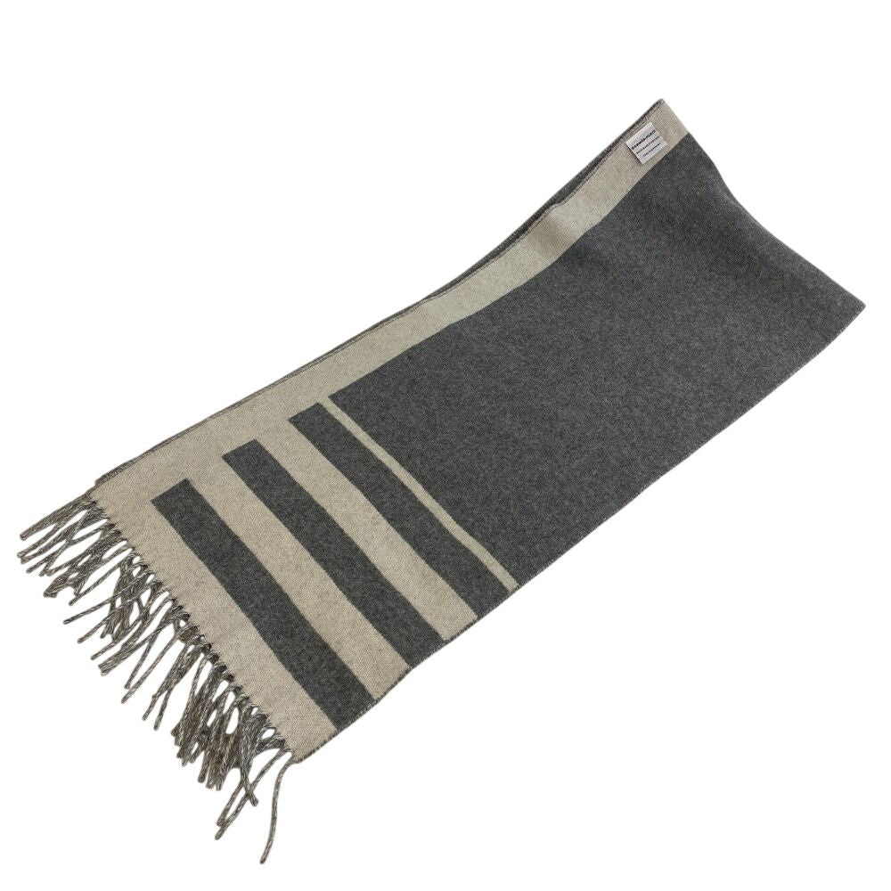 Hermes Love Story Muffler Gray Scarf — view 6