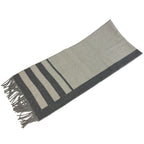 Hermes Love Story Muffler Gray Scarf — view 4
