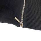 Chanel Zip Muffler Black Scarf — view 6