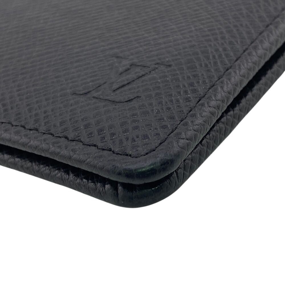 Louis Vuitton Billfold Portefeuille Multiple Bifold Wallet Noir Black — view 3