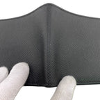 Louis Vuitton Billfold Portefeuille Multiple Bifold Wallet Noir Black — view 5