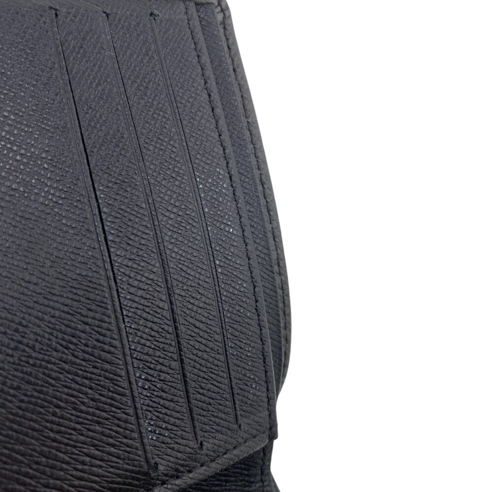 Louis Vuitton Billfold Portefeuille Multiple Bifold Wallet Noir Black — view 7