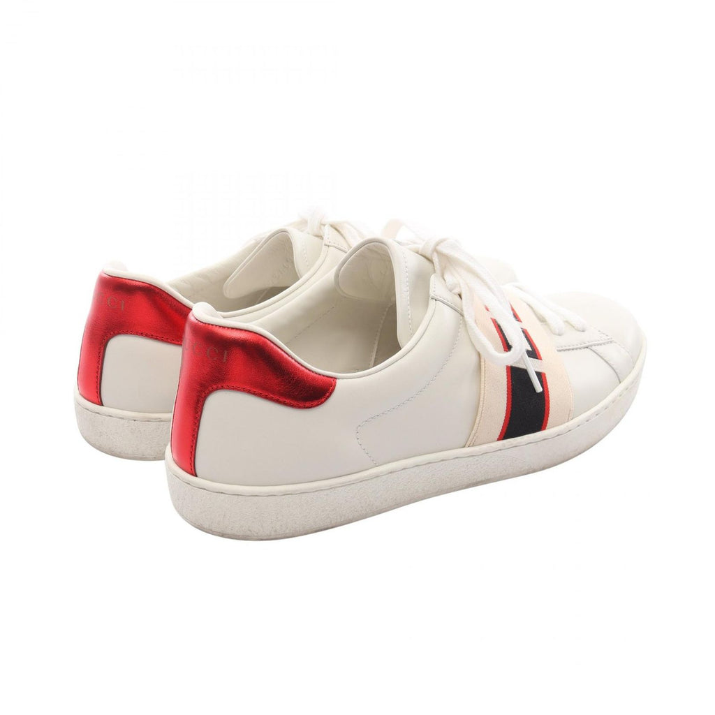 Gucci Sneakers Ace Stripe Leather Shoes — view 2