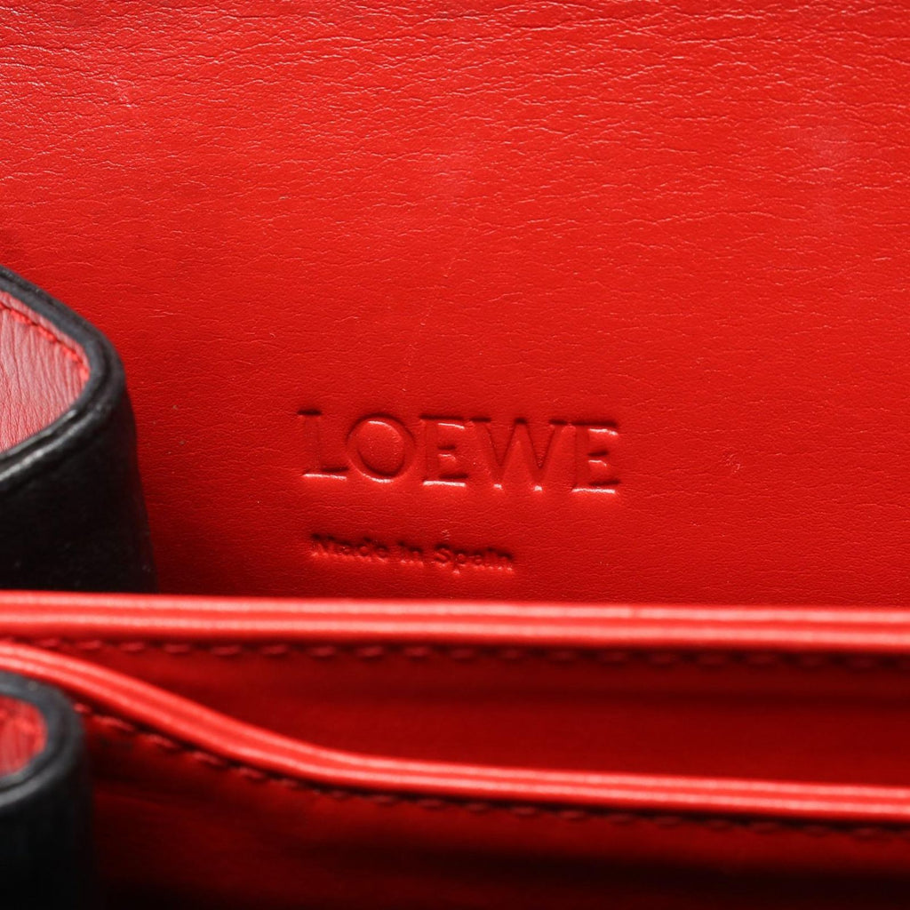 Loewe Shoulder Bag Barcelona Red Leather — view 4