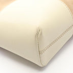 Loewe Shoulder Bag Anagram Beige Ivory Suede Leather — view 6