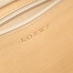 Loewe Shoulder Bag Anagram Beige Ivory Suede Leather — view 4