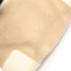 Loewe Shoulder Bag Anagram Beige Ivory Suede Leather — view 5