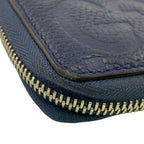 Gucci Round Zip Wallet Long Navy — view 4