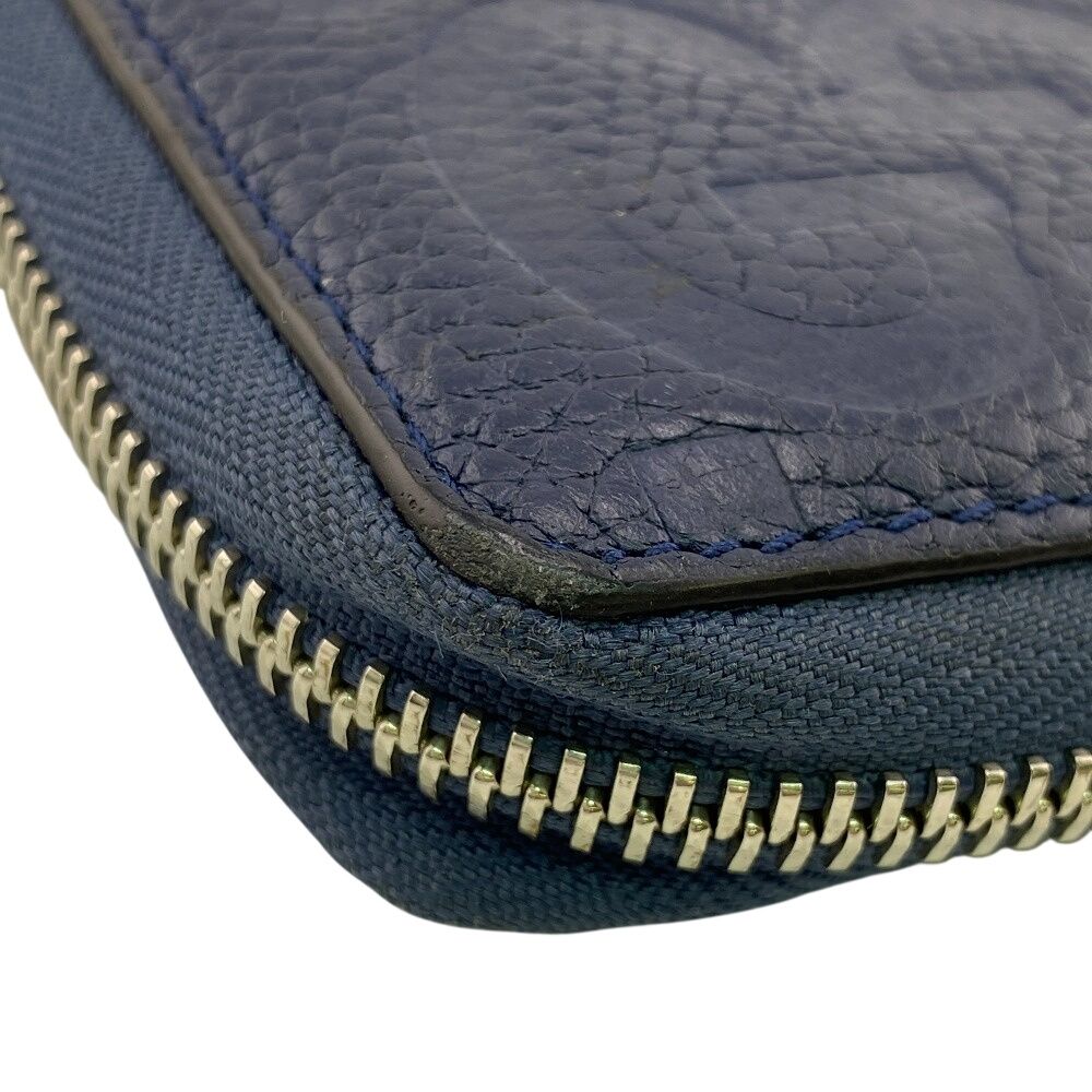 Gucci Round Zip Wallet Long Navy — view 4