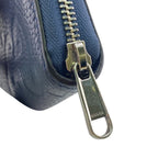 Gucci Round Zip Wallet Long Navy — view 6