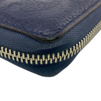 Gucci Round Zip Wallet Long Navy — view 3