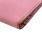 Hermes Long Wallet Bifold Bearn Souffle Pink — view 3