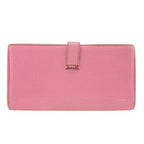 Hermes Long Wallet Bifold Bearn Souffle Pink — view 2