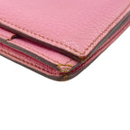 Hermes Long Wallet Bifold Bearn Souffle Pink — view 5