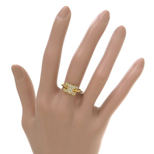 Celine Triomphe Size 52 Ring — view 6