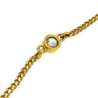 Christian Dior Petit CD Double Necklace N1155 Pmtcy d301 — view 4