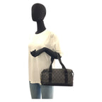 Gucci Black Gold Hardware GG Canvas 92734 Tote — view 7