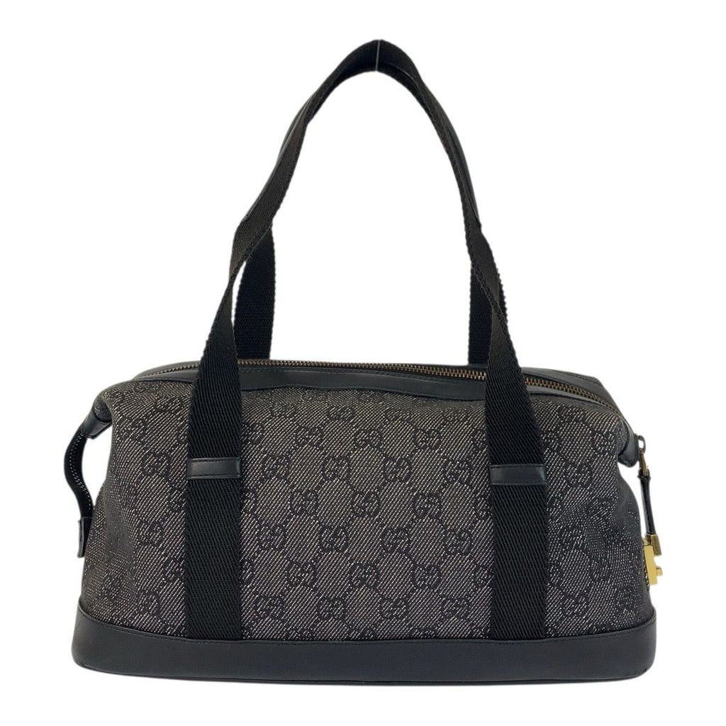Gucci Black Gold Hardware GG Canvas 92734 Tote — view 2