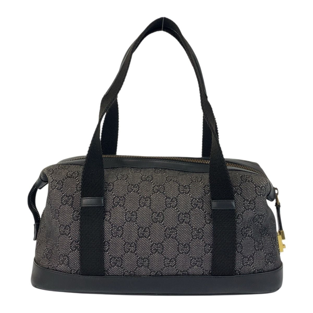 Gucci Black Gold Hardware GG Canvas 92734 Tote — view 2