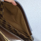 Louis Vuitton Saint Damier Clutch Brown — view 9