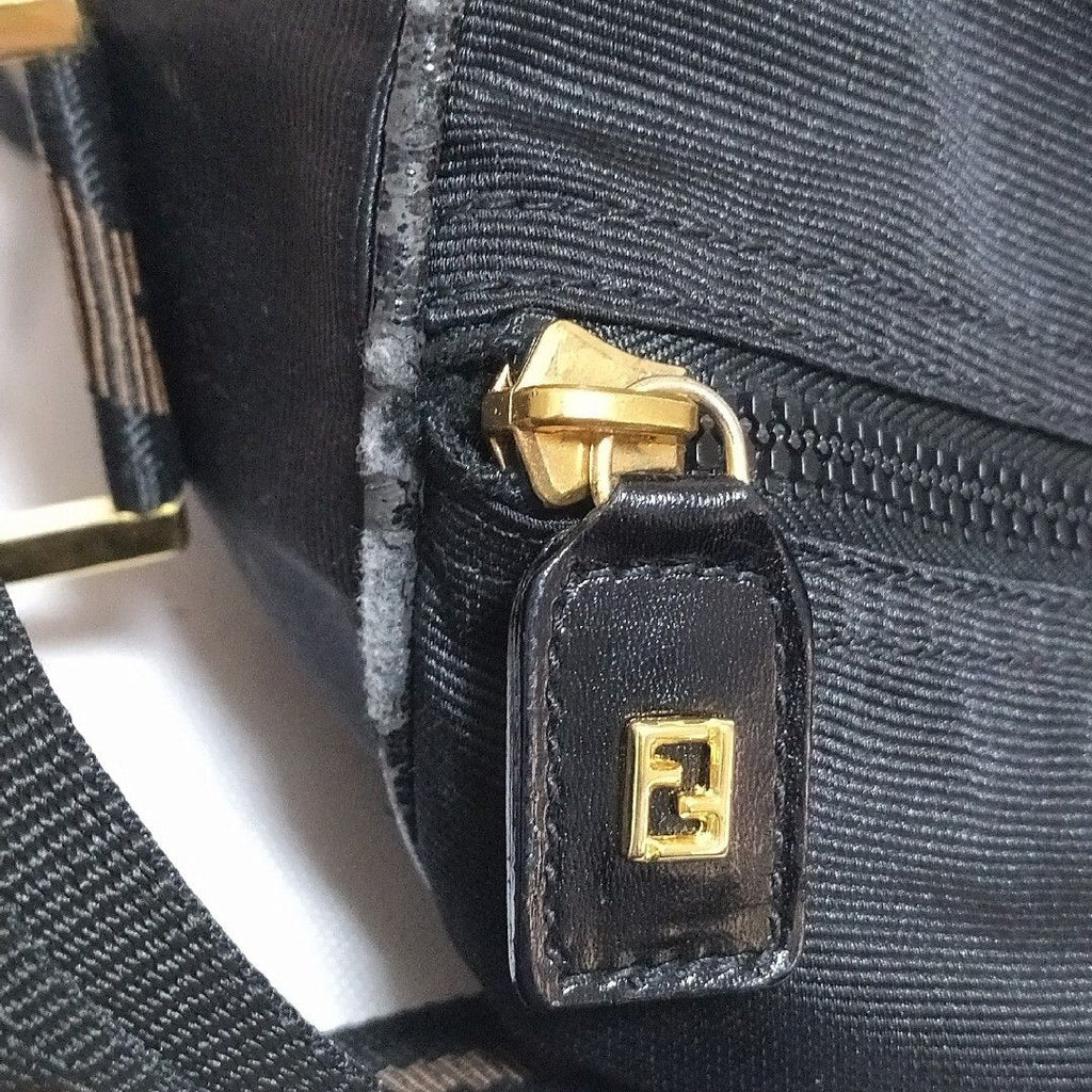 Fendi 2-Way Boston Bag Nylon Logo — view 7