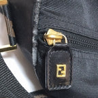 Fendi 2-Way Boston Bag Nylon Logo — view 7