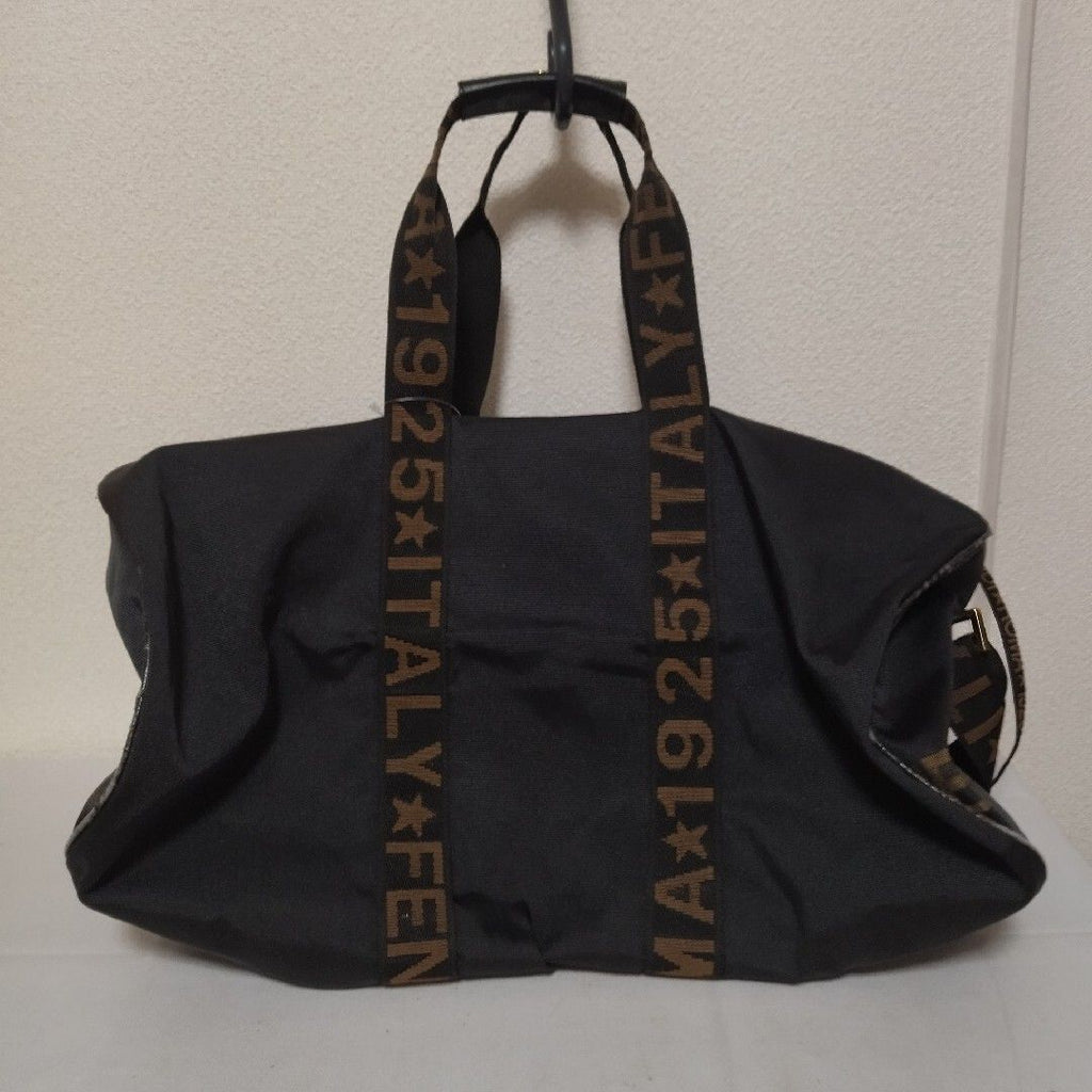Fendi 2-Way Boston Bag Nylon Logo — view 2