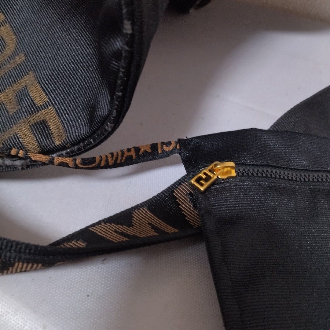Fendi 2-Way Boston Bag Nylon Logo — view 5