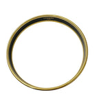 Hermes Bangle Carre Cheux Enamel PM' Brand GP Gold Black — view 4