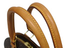 Louis Vuitton Ellipse PM Handbag Monogram Vachetta Leather Brown Gold — view 6
