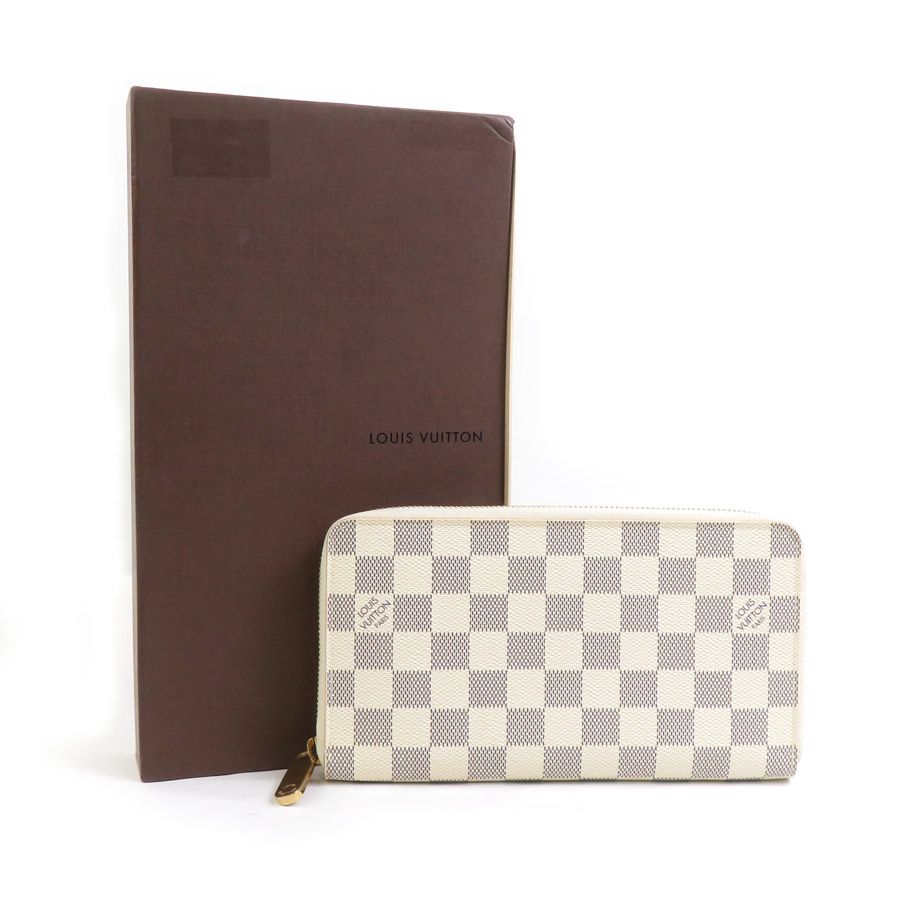 Louis Vuitton Zippy Organizer Damier Azur — view 9