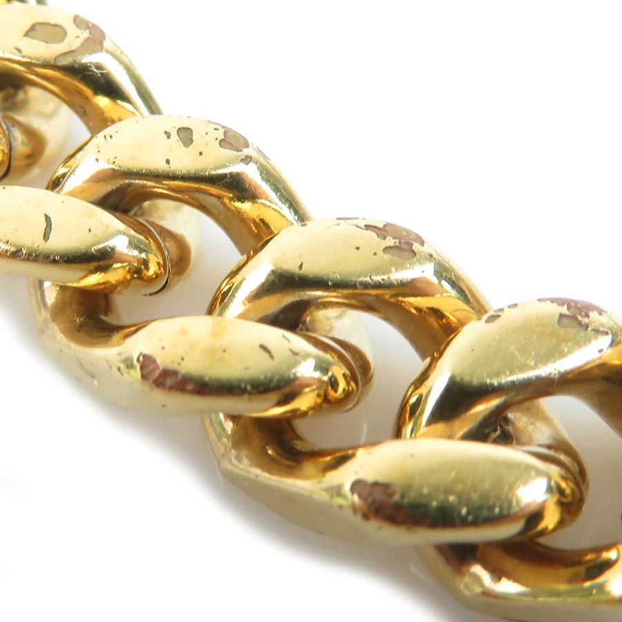 Fendi Chain-Link Gold and Silver Bracelet — view 3