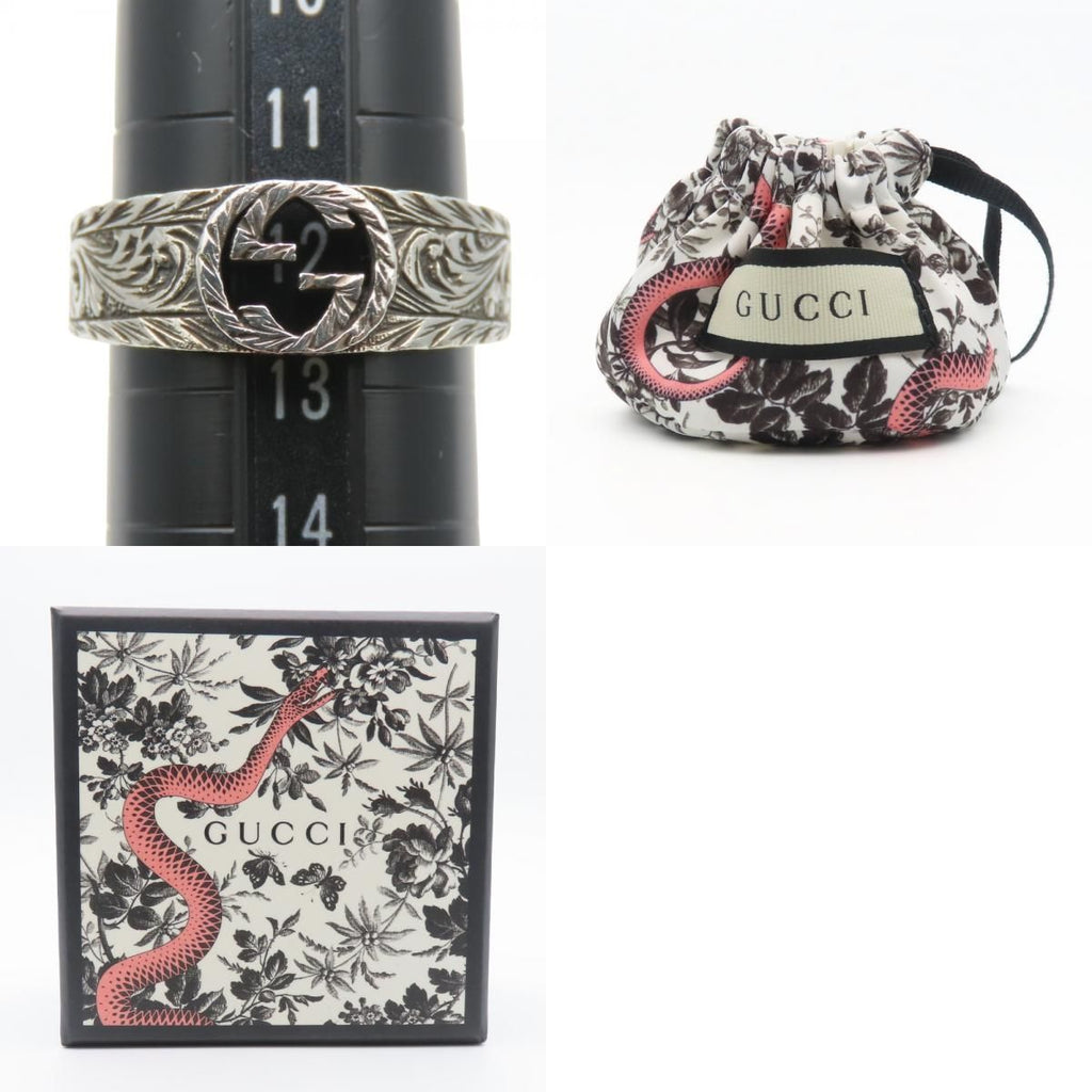 Gucci Ring Interlocking Arabesque 13 Silver 925 5.4 g — view 9