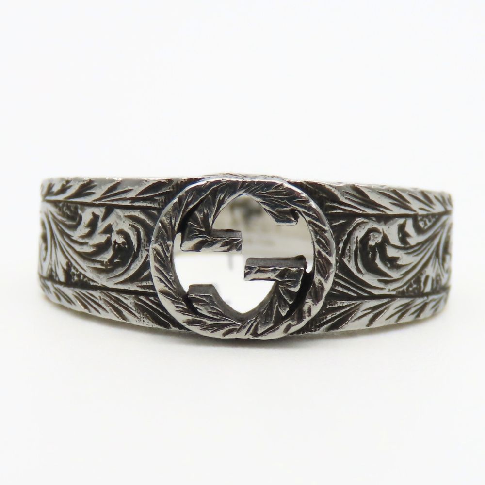Gucci Ring Interlocking Arabesque 13 Silver 925 5.4 g — view 2
