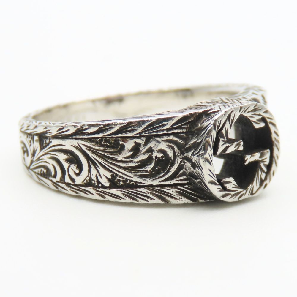 Gucci Ring Interlocking Arabesque 13 Silver 925 5.4 g — view 7