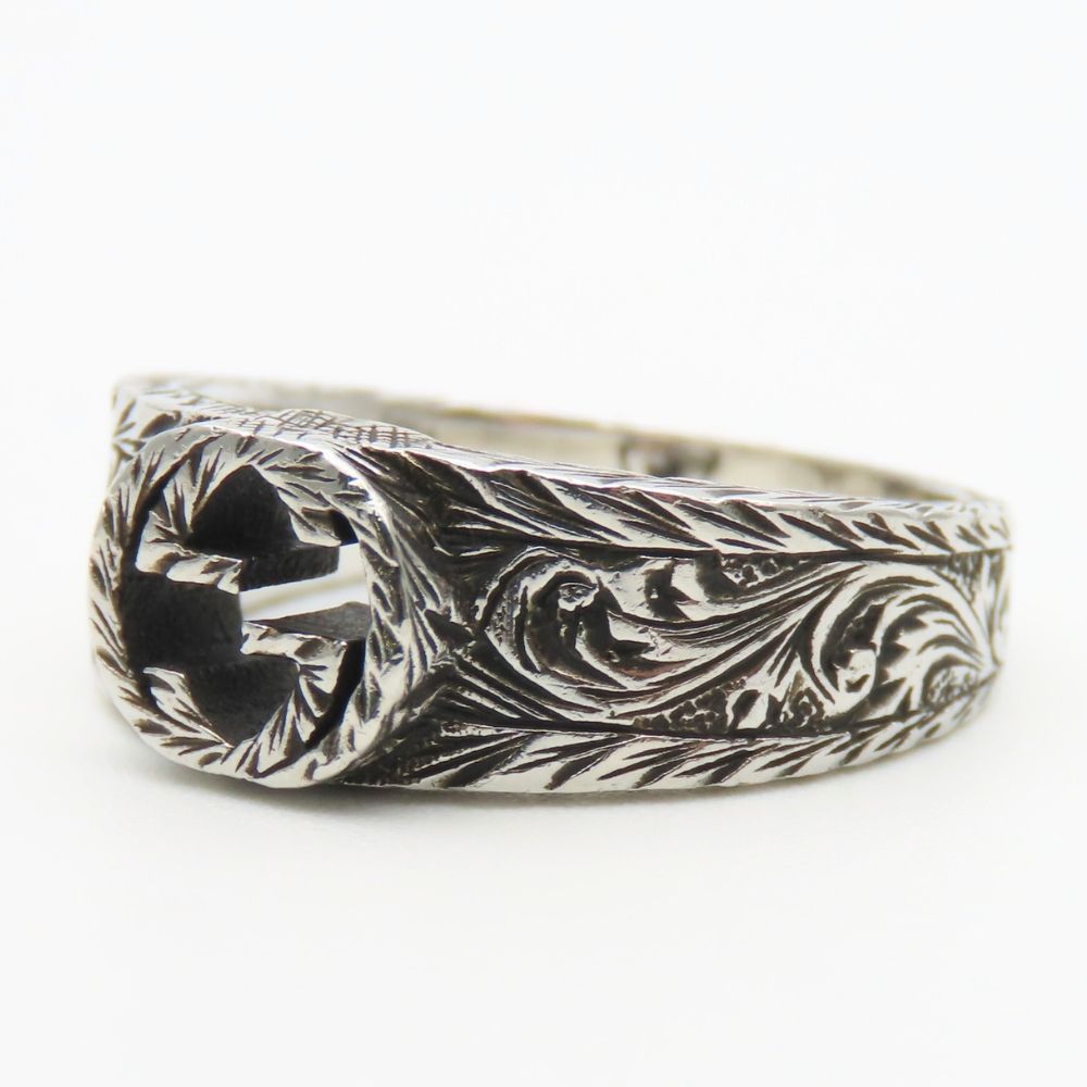 Gucci Ring Interlocking Arabesque 13 Silver 925 5.4 g — view 3