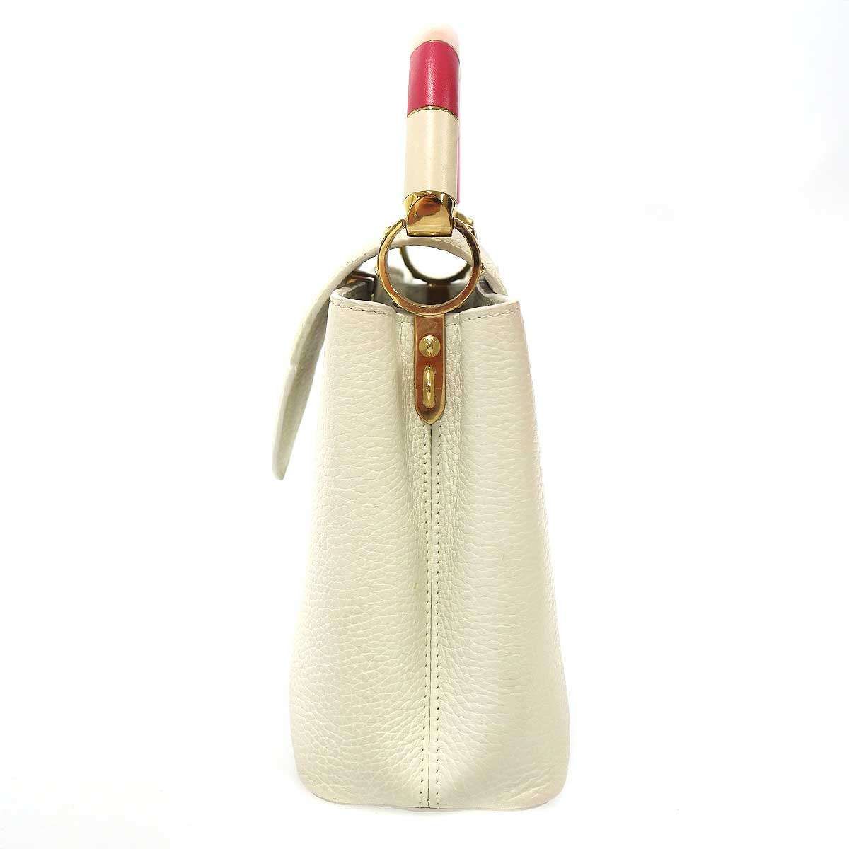 Louis Vuitton Capucine BB Bag Capucines Taurillon Leather Shoulder Handbag — view 3