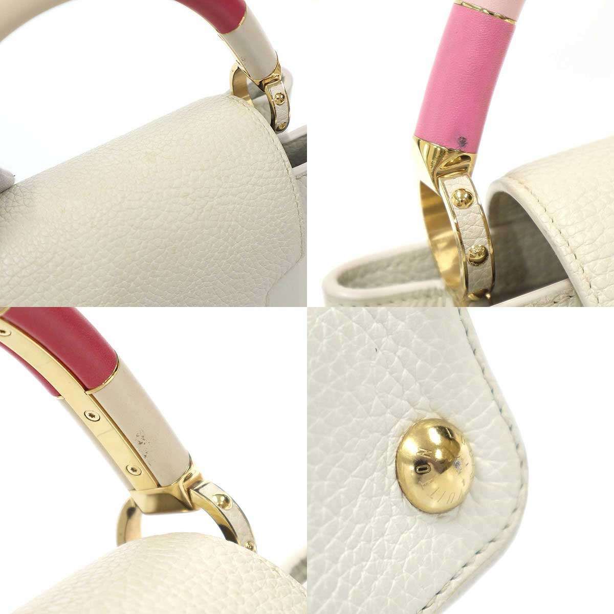 Louis Vuitton Capucine BB Bag Capucines Taurillon Leather Shoulder Handbag — view 9