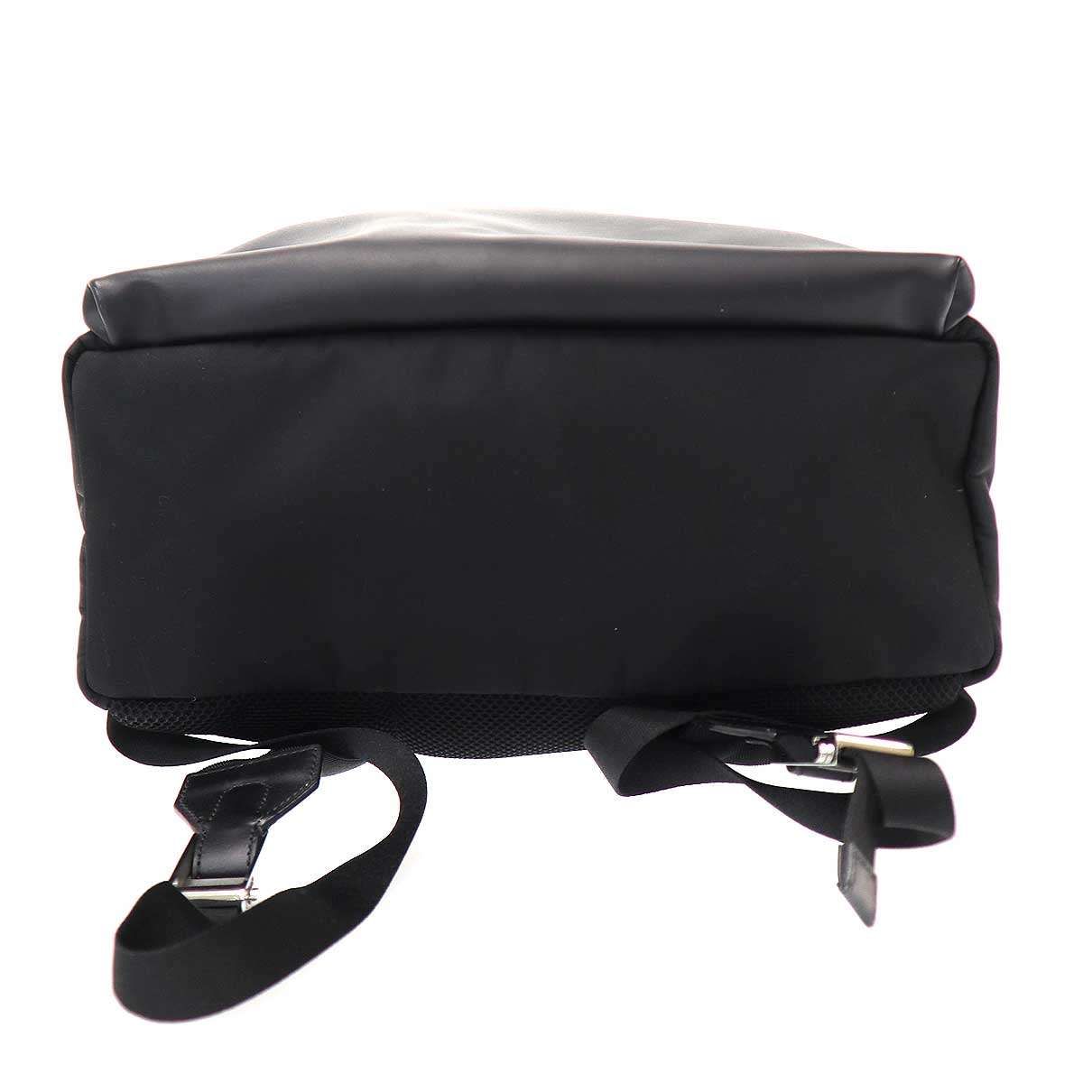 Fendi Monster Bugs Nylon Leather Backpack Black — view 4