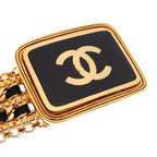 Chanel Leather Black Belt — view 4