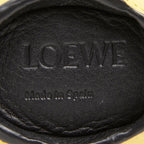 Loewe Elephant Coin Case Charm Key Ring Yellow Leather — view 7