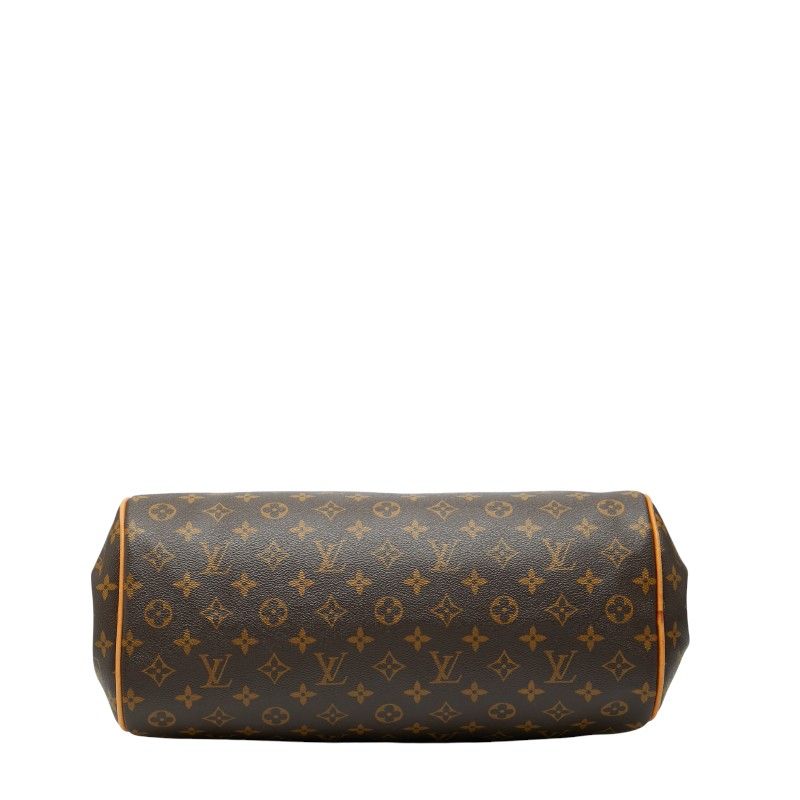 Louis Vuitton Monogram Montorgueil GM Tote Brown Leather — view 3