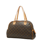 Louis Vuitton Monogram Montorgueil GM Tote Brown Leather — view 2
