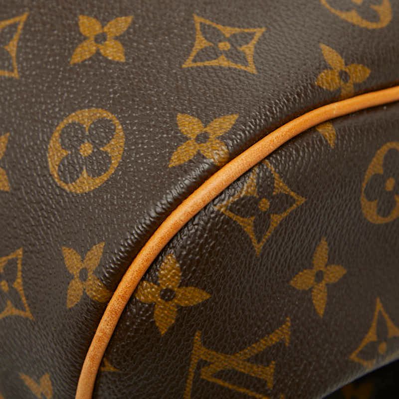 Louis Vuitton Monogram Montorgueil GM Tote Brown Leather — view 4