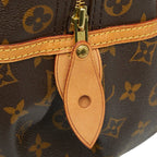 Louis Vuitton Monogram Montorgueil GM Tote Brown Leather — view 9