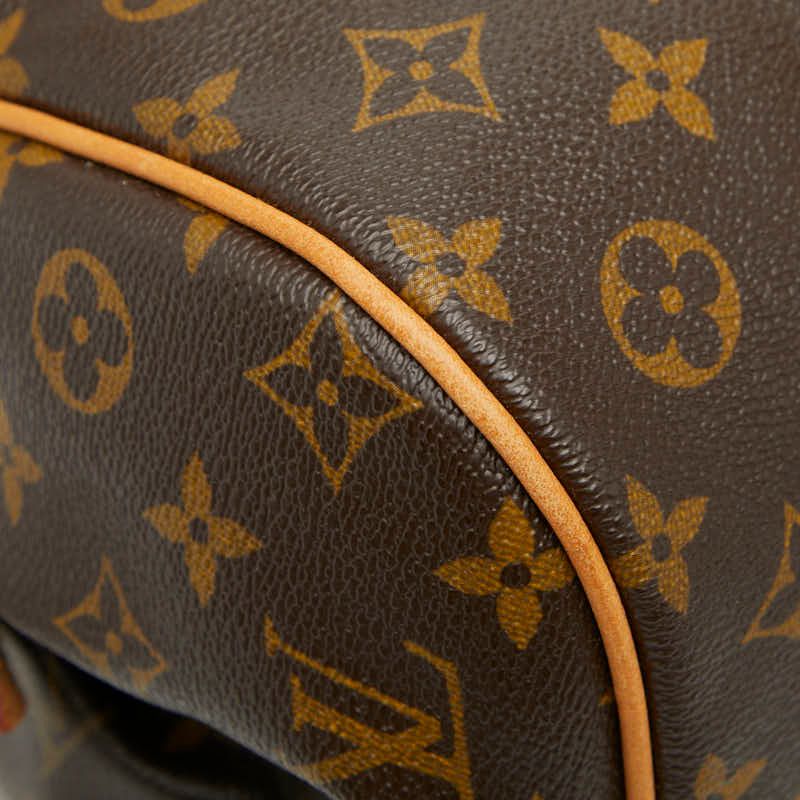 Louis Vuitton Monogram Montorgueil GM Tote Brown Leather — view 5