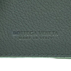 Bottega Veneta Maxi Intrench Card Case Light Green Leather — view 8